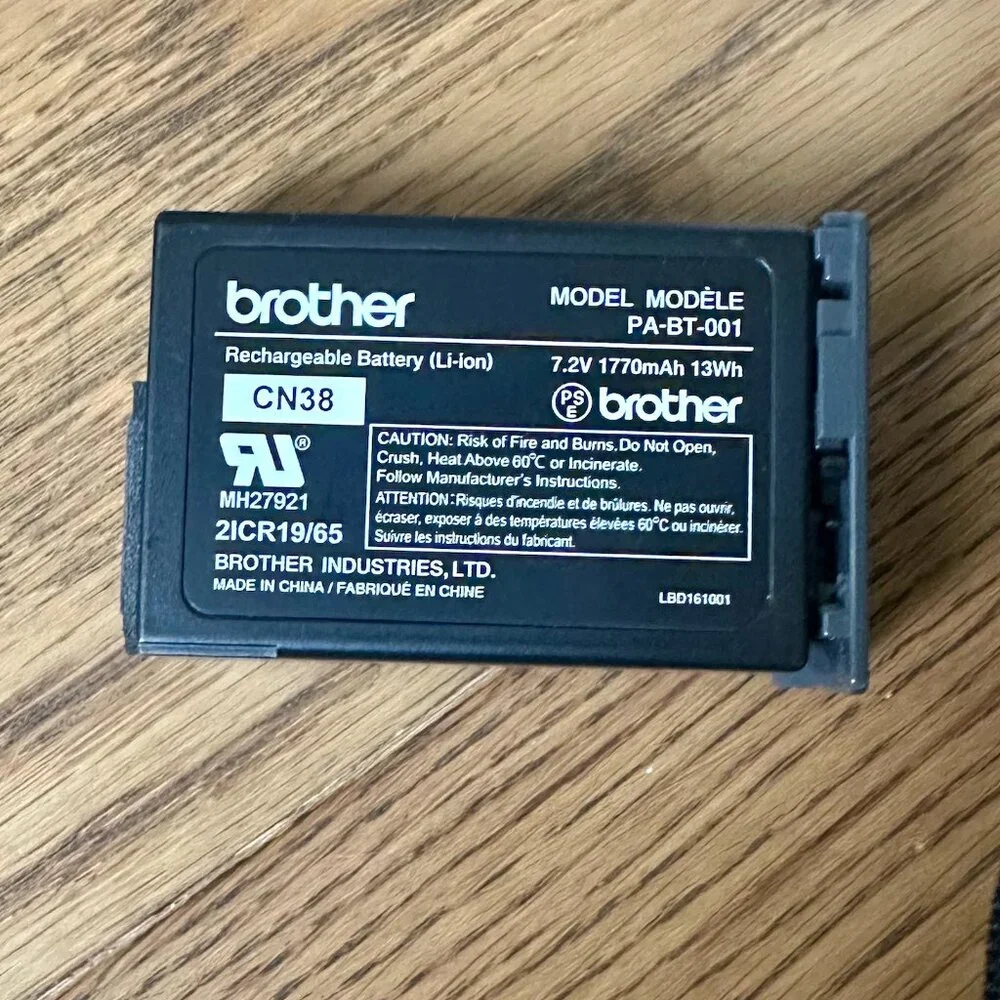 Brother RuggedJet RJ-3150 Mobile Thermal Printer, Used